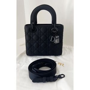 ❗️SOLD❗️LADY DIOR ABCDIOR BAG BLACK SMALL